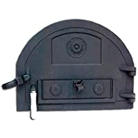 Los mejores  - Puerta de fundición para Horno de leña de tamaño reducido (Peso: 16 Kg)